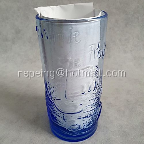 แก้วน้ำใส Winnie The Pooh ลายนูน