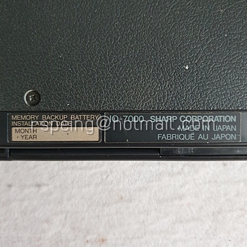 Sharp IQ-7000 Electronic Organizer