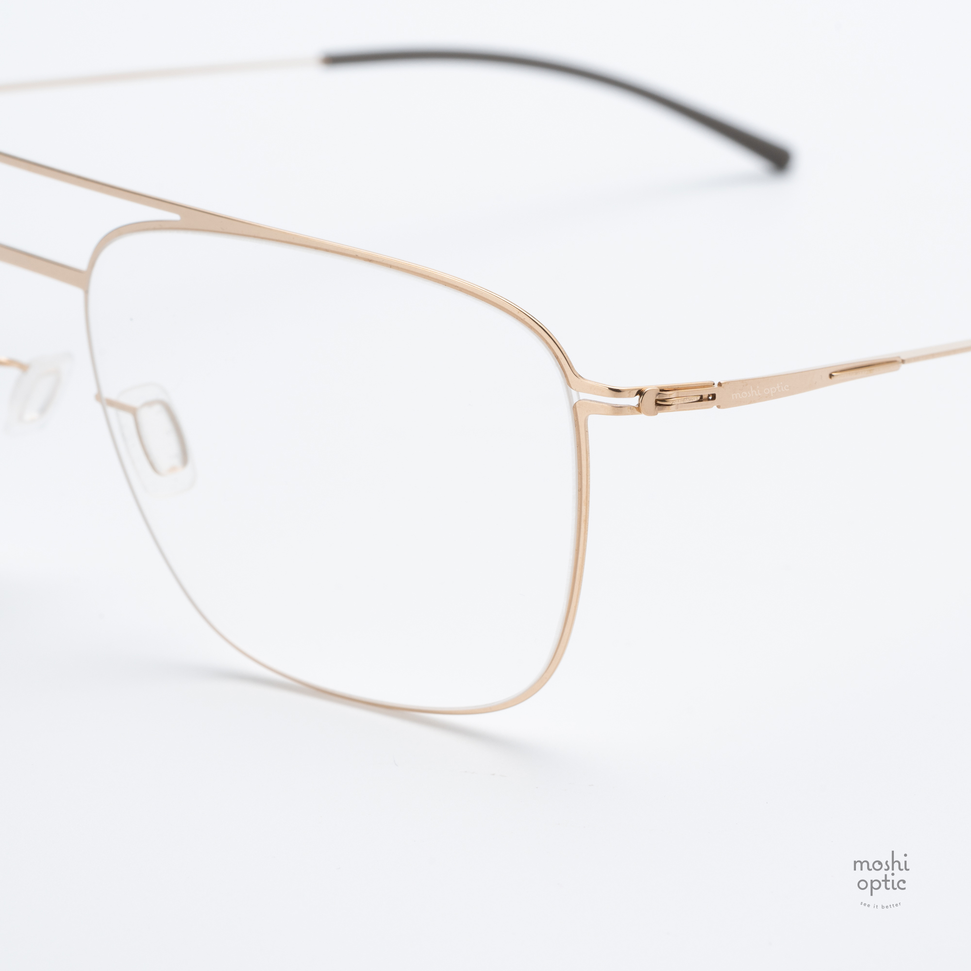 กรอบแว่น IC BERLIN Wes Rose Gold
