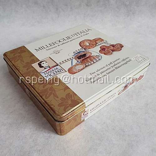 กล่องขนมพัฟ Vicenzi Millerfoglie D-Italia Puff Pastry