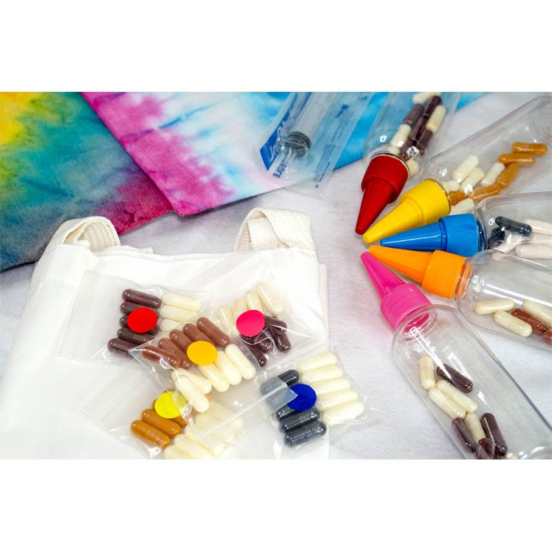 ชุดสีมัดย้อมแคปซูล Tie Dye สะดวก ท้าทาย จิตนาการ ใช้งานได้จริง