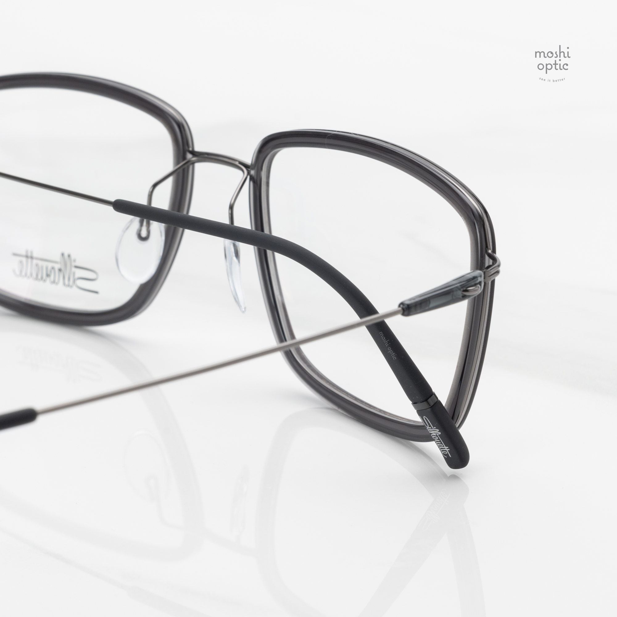 กรอบแว่น Silhouette Dynamics Colorwave Contour 5580 6561