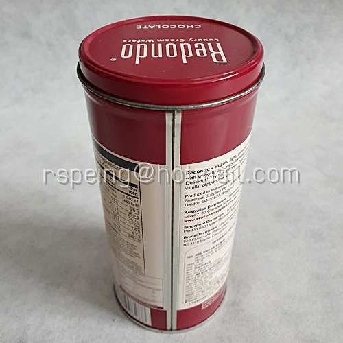 กระป๋อง Redondo Luxury Cream Wafers รส Chocolate