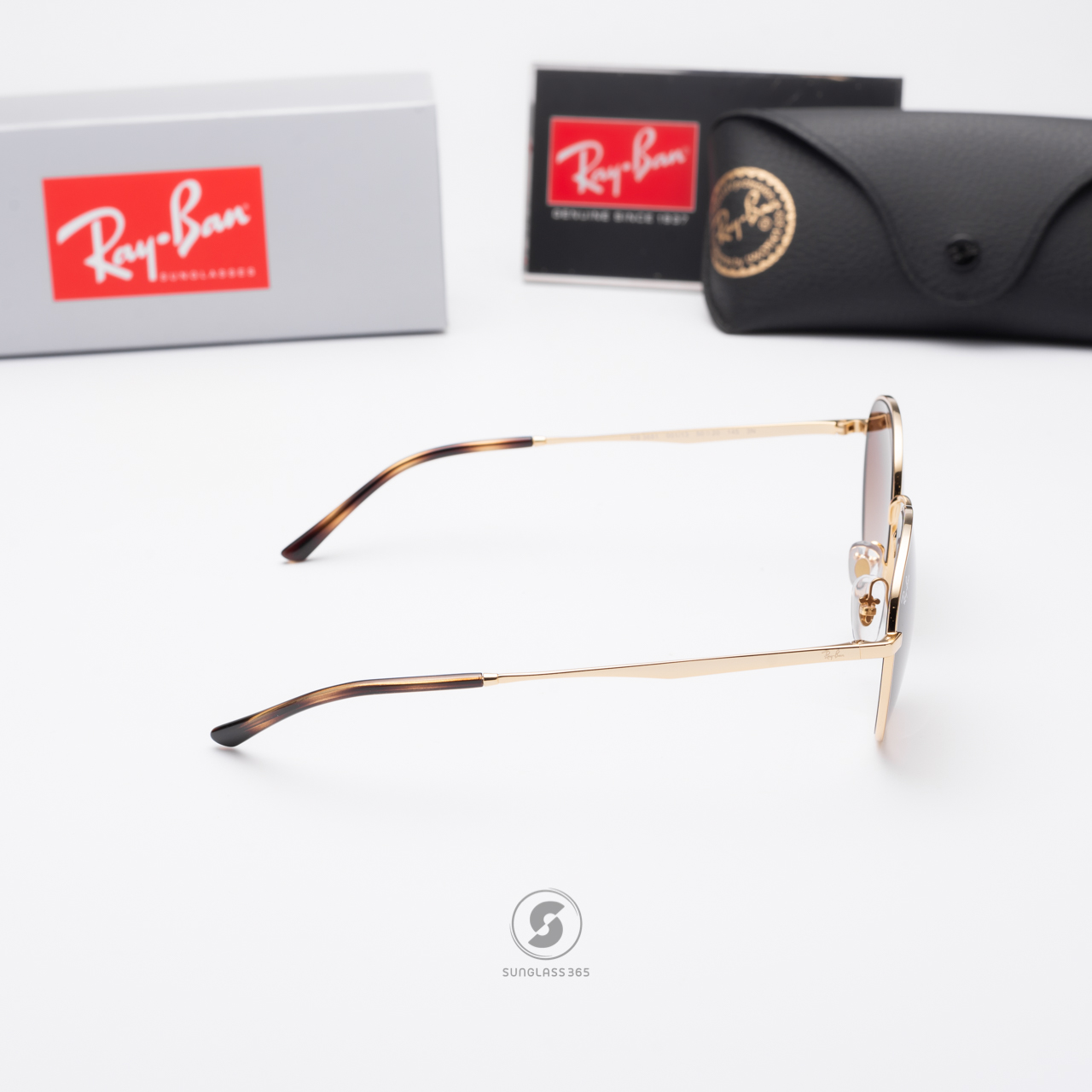 RayBan Round RB3681 001/13 Gold