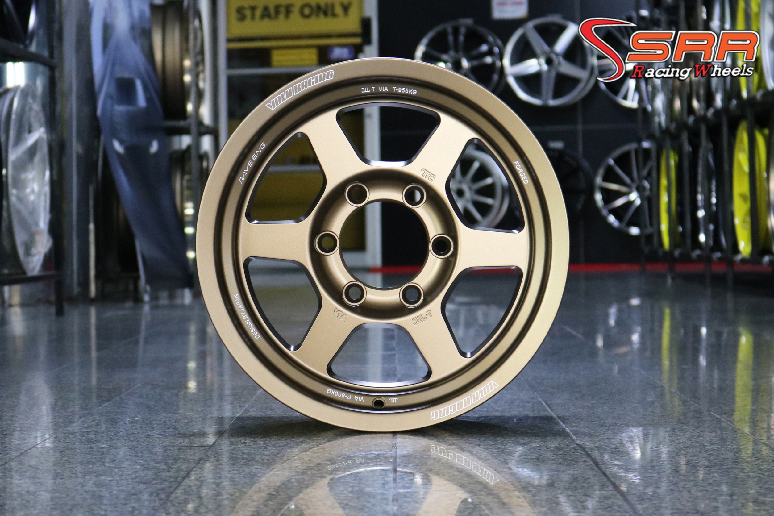 ล้อแม็กซ์ TE37 ตัวใหม่สไตล์ ออฟโรด ขอบ16