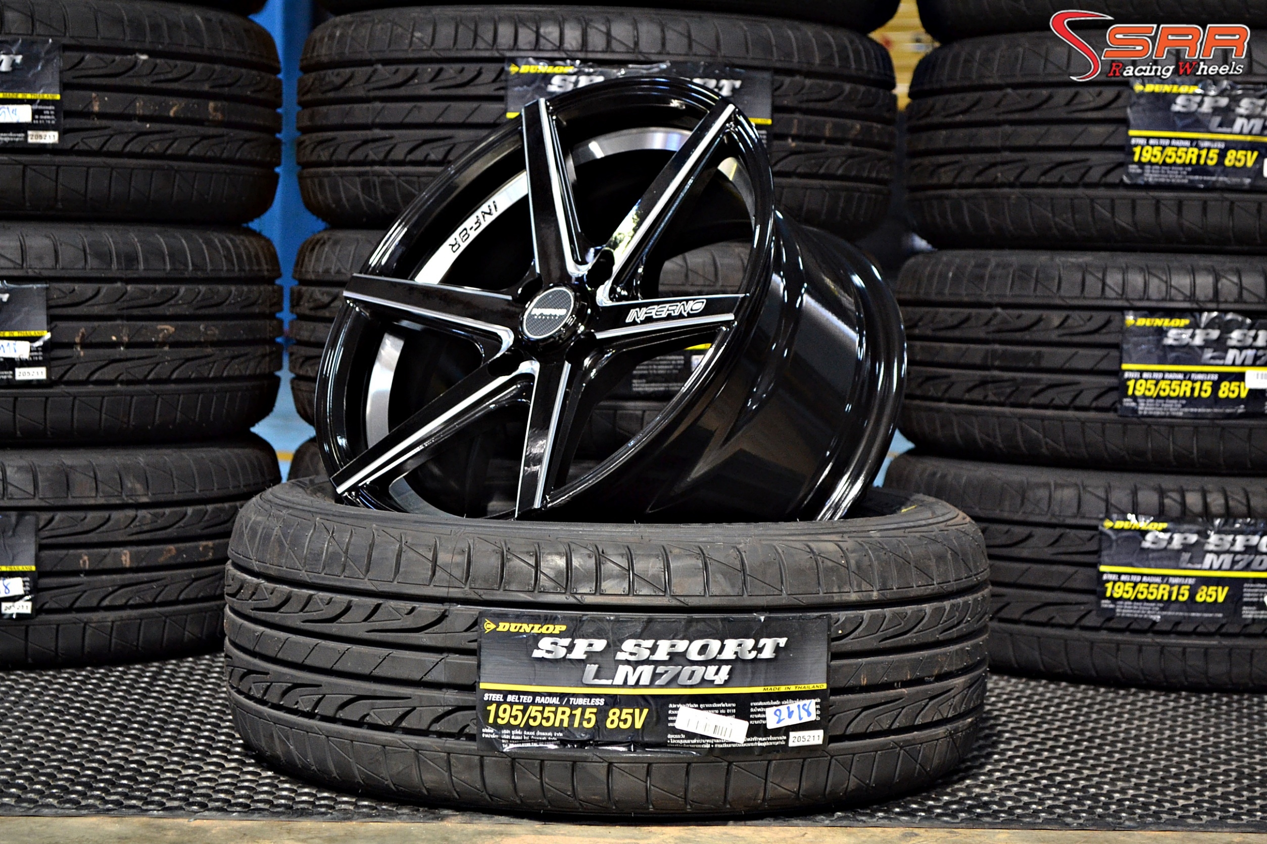 INFERNO INF8R ขอบ15 พร้อมยาง ลดราคา