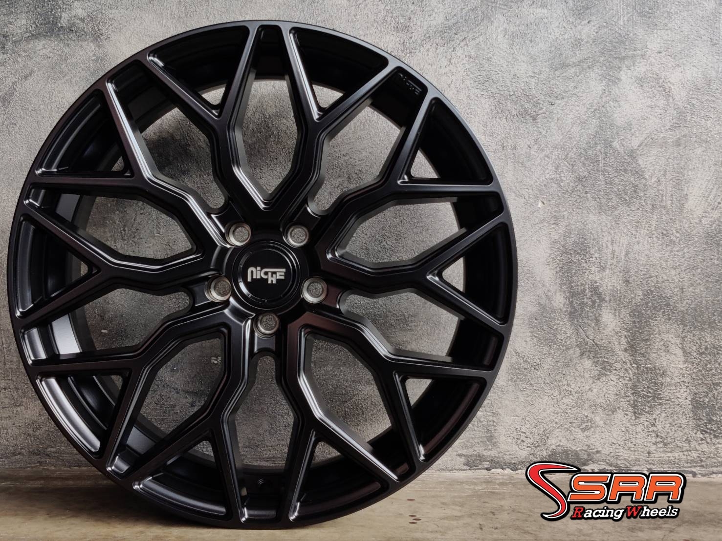NICHE-MAZZANTI 20X9/10.5 5X112 35/40 MATTE BLACK