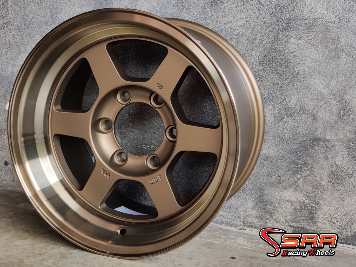 YACHIYODA : TE37X 16X9 6X139.7 ET0 BR5/PF(น้ำตาล)