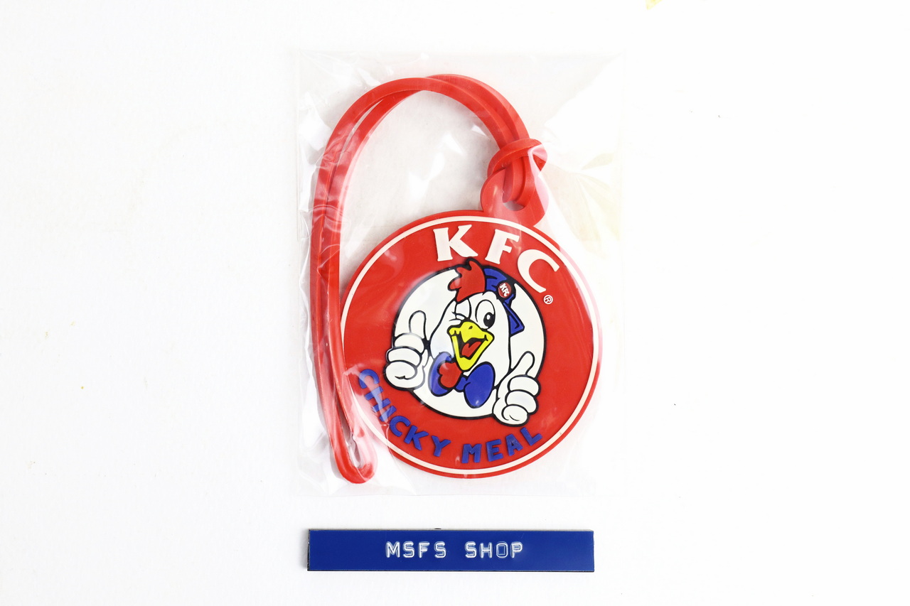 [Vintage] KFC Chicky Meal ป้ายชื่อห้อยกระเป๋า - ของเก่า Vintage