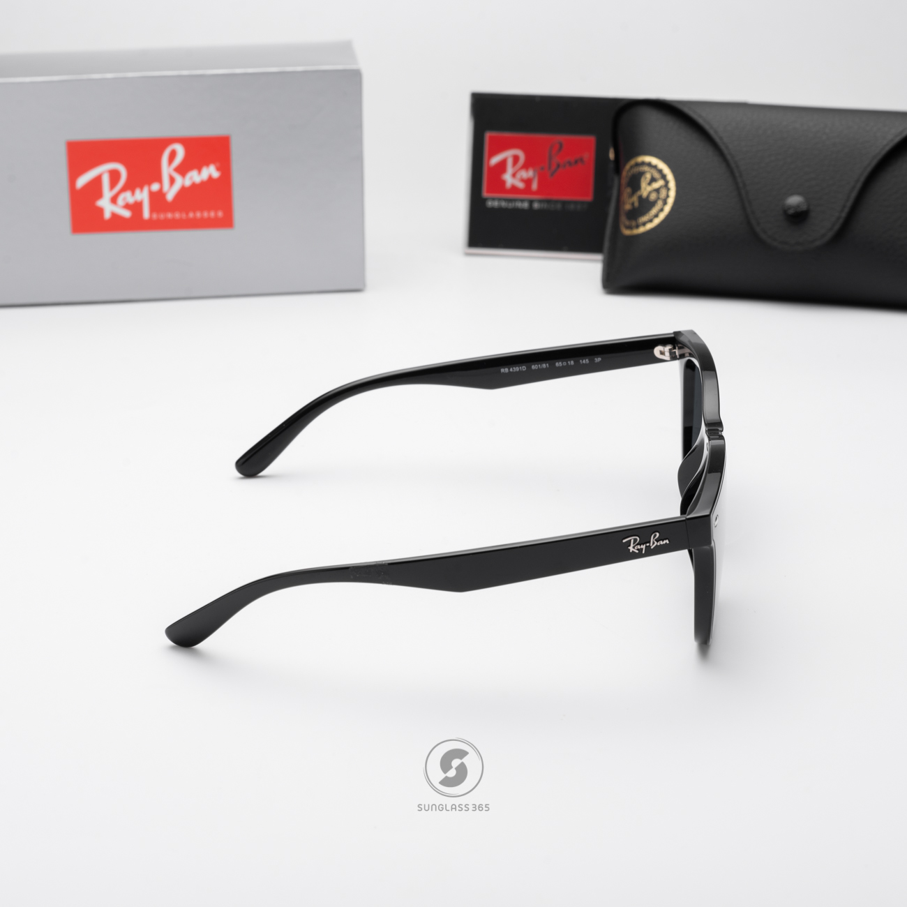 RayBan RB4391D 601/9A Black