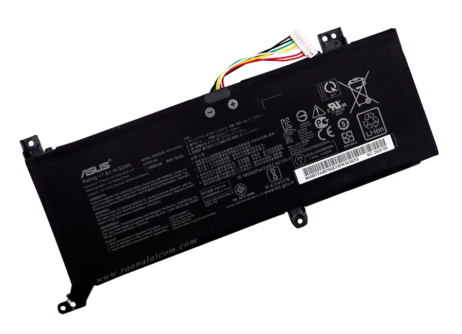 Battery Asus X509 X409 Original B21N1818-2 ราคาพิเศษ แบตเตอรี่ Asus X509 X409 ตรงรุ่น