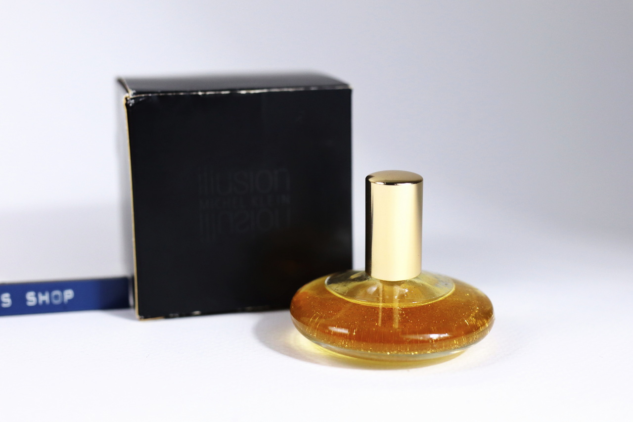 [Vintage] [Rare] Michel Klein Illusion EDP Pailletee 15ml Spray Miniature ขวดจิ๋ว แบบสเปรย์ - น้ำหอม Vintage