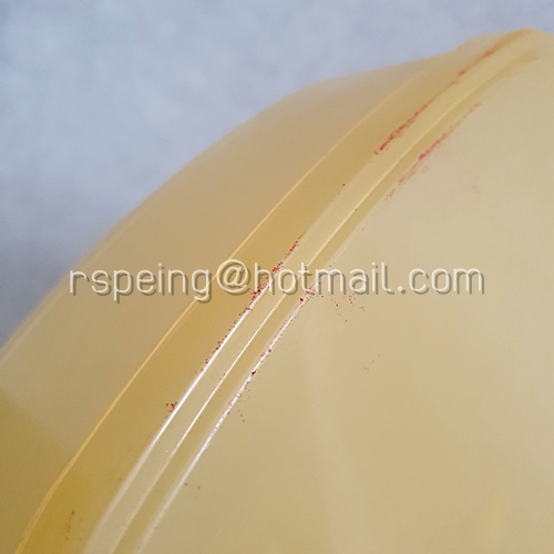 กล่องขนมไหว้พระจันทร์ (พลาสติก) สีเหลืองขุ่น มังกรทองภัตตาคาร