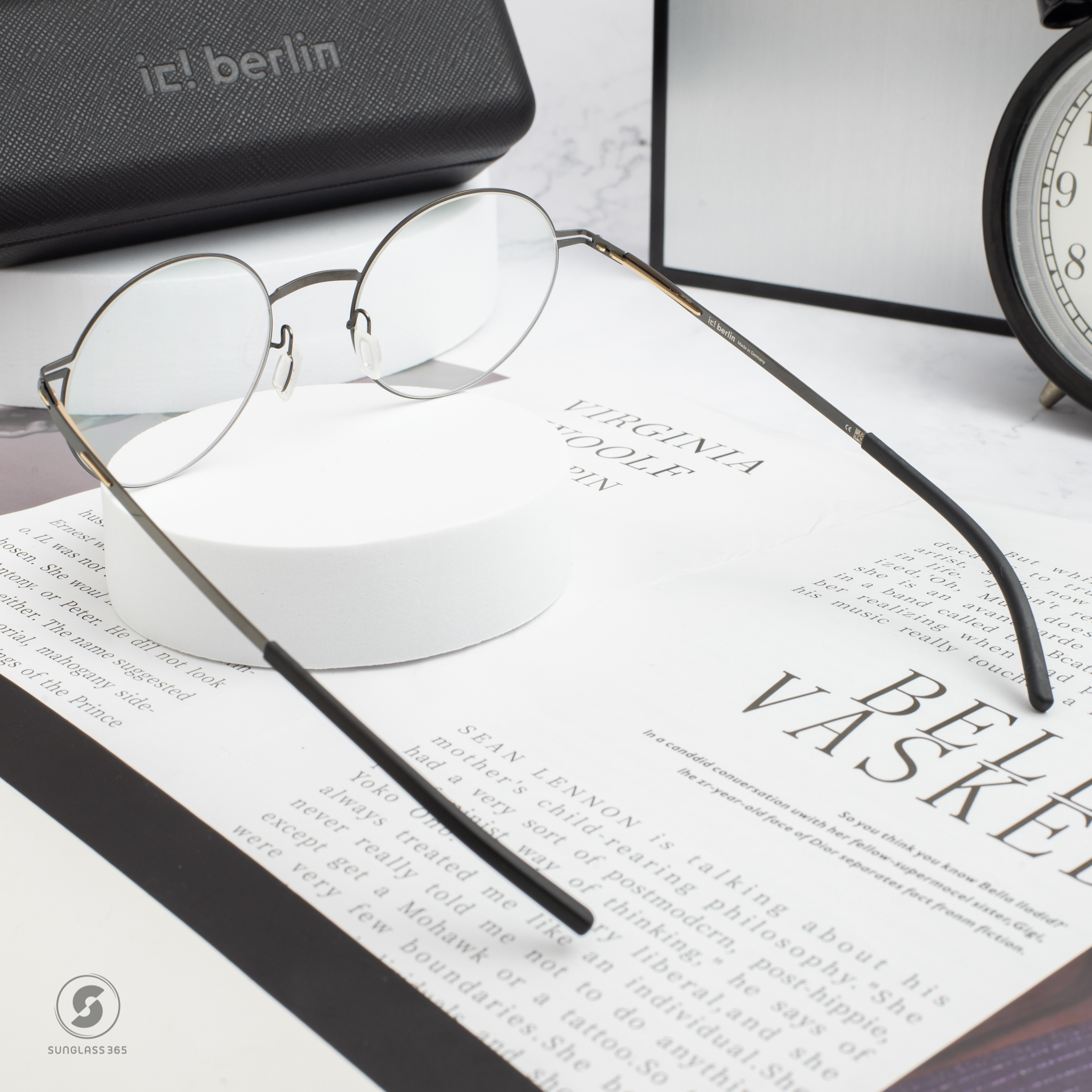 กรอบแว่น IC BERLIN Oroshi 2.0 Gun-Metal