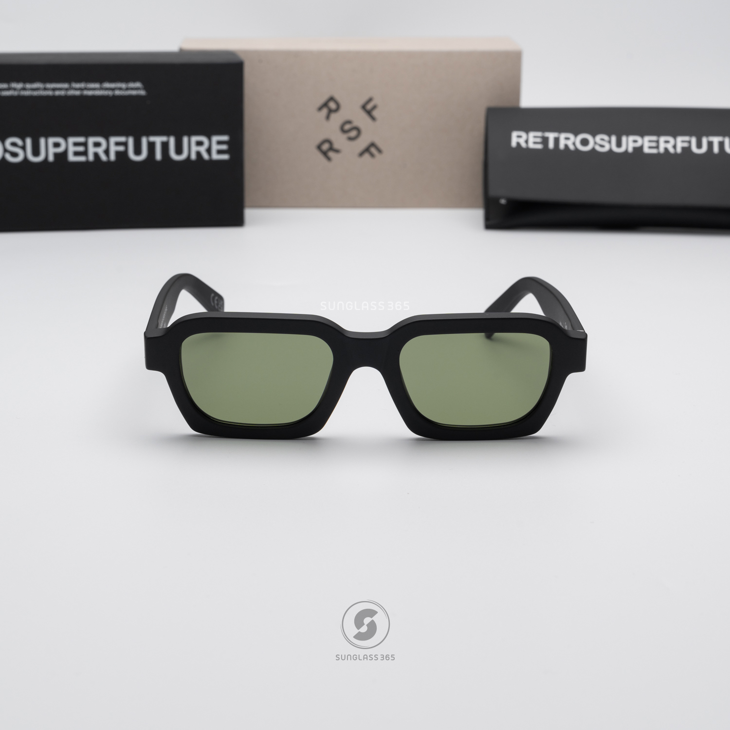 แว่นกันแดด SUPER SP HIW Caro Black Matte