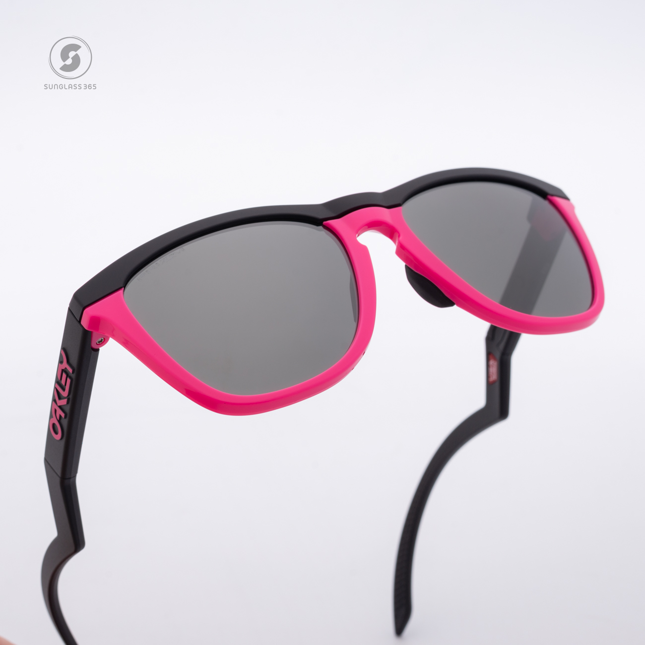 OAKLEY Frogskins Hybrid OO9289-04 Matte Black Neon Pink Prizm Black