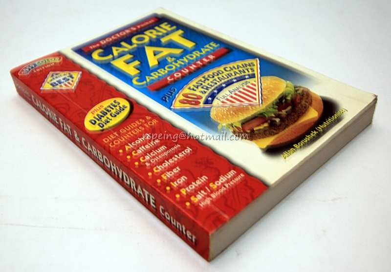 The Doctor's Pocket Calorie FAT & Carbohydrate Counter