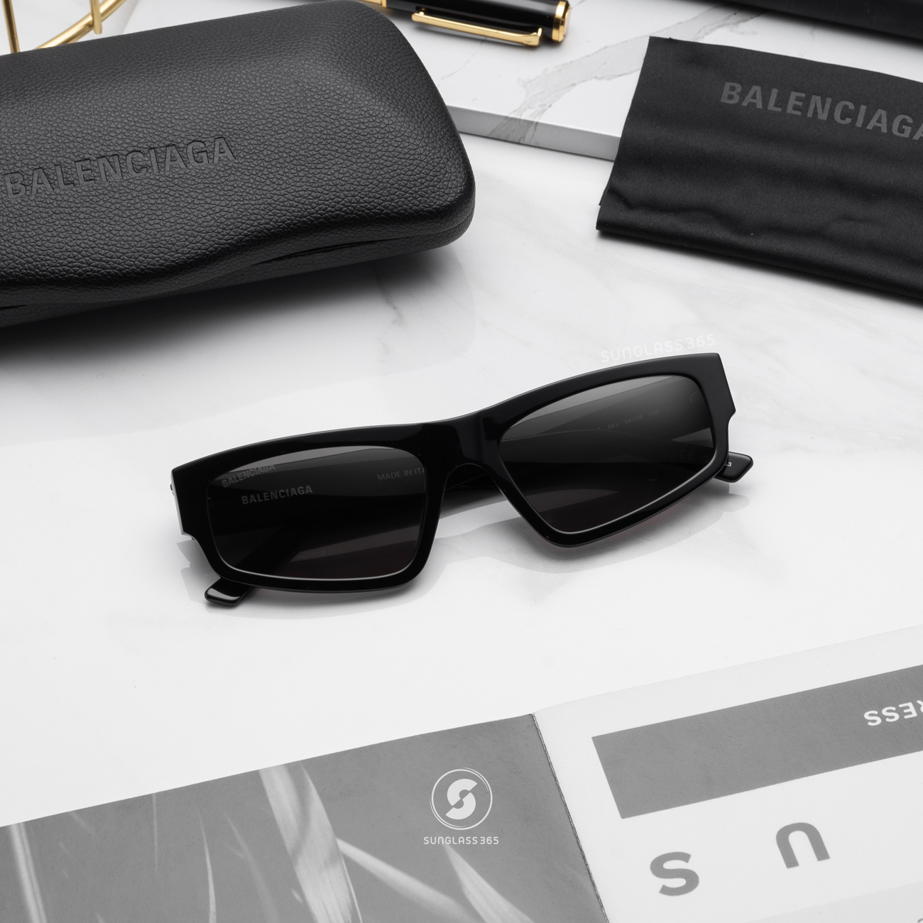 แว่นกันแดด Balenciaga BB0305S 001