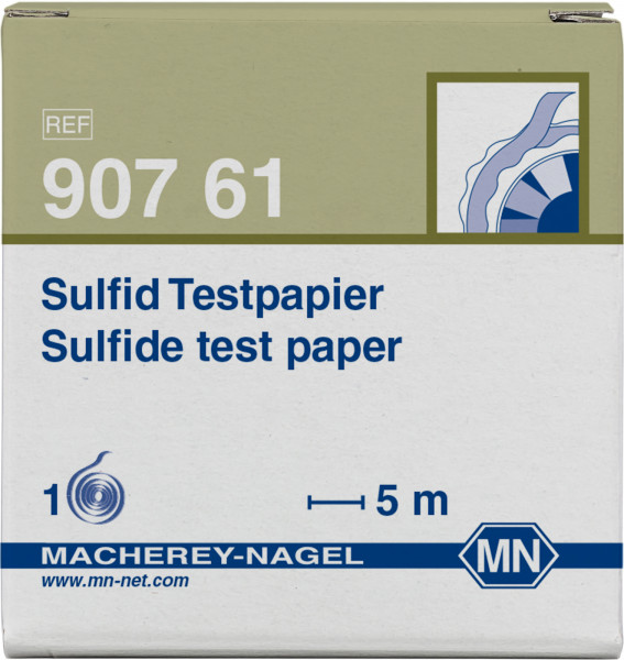 Sulphide test paper 90761 กระดาษทดสอบซัลไฟด์ 5mg/l