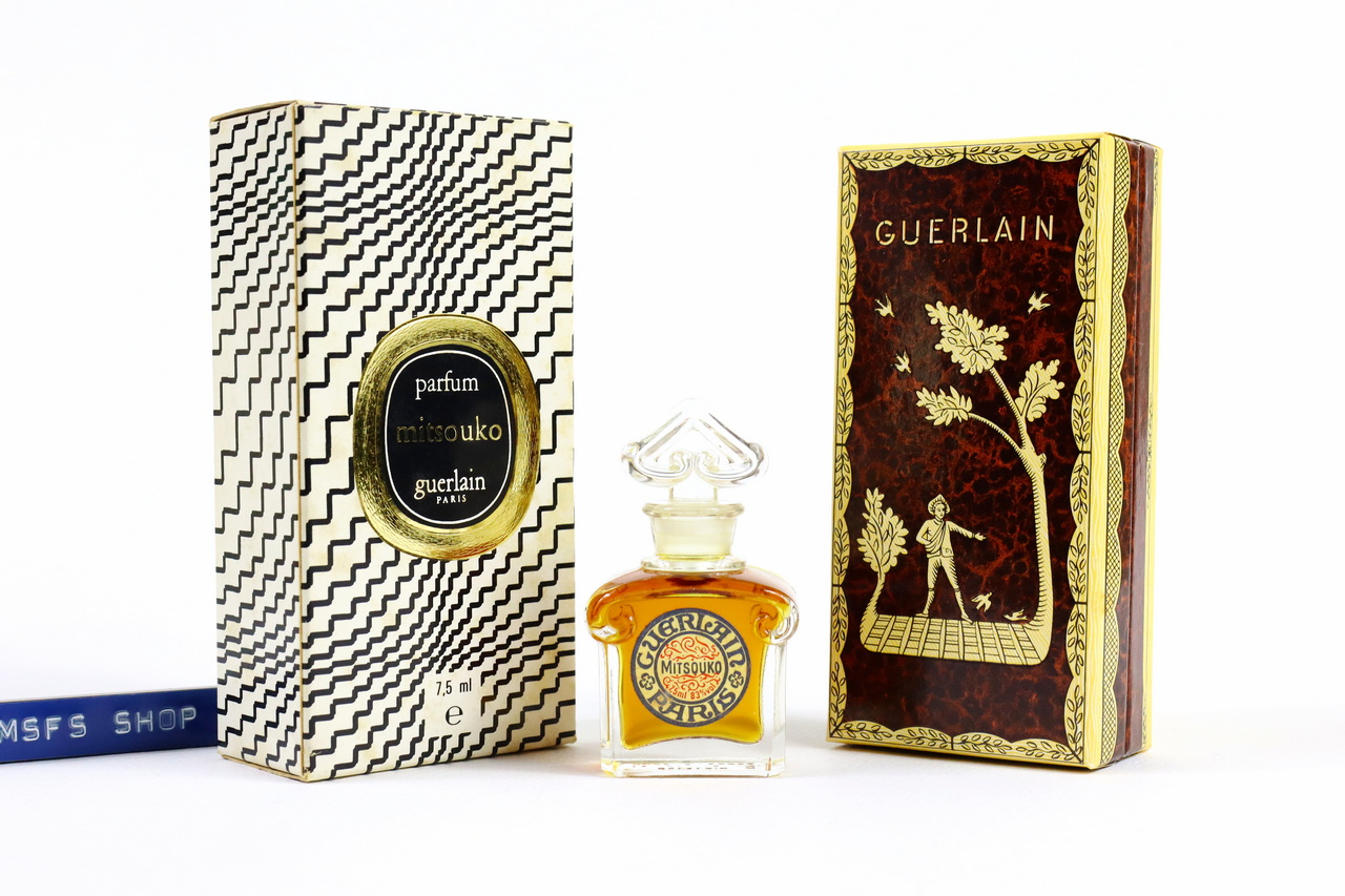 [Vintage] Guerlain Mitsouko Parfum 7.5ml ขวด Flacon Bouchon Coeur - น้ำหอม Vintage