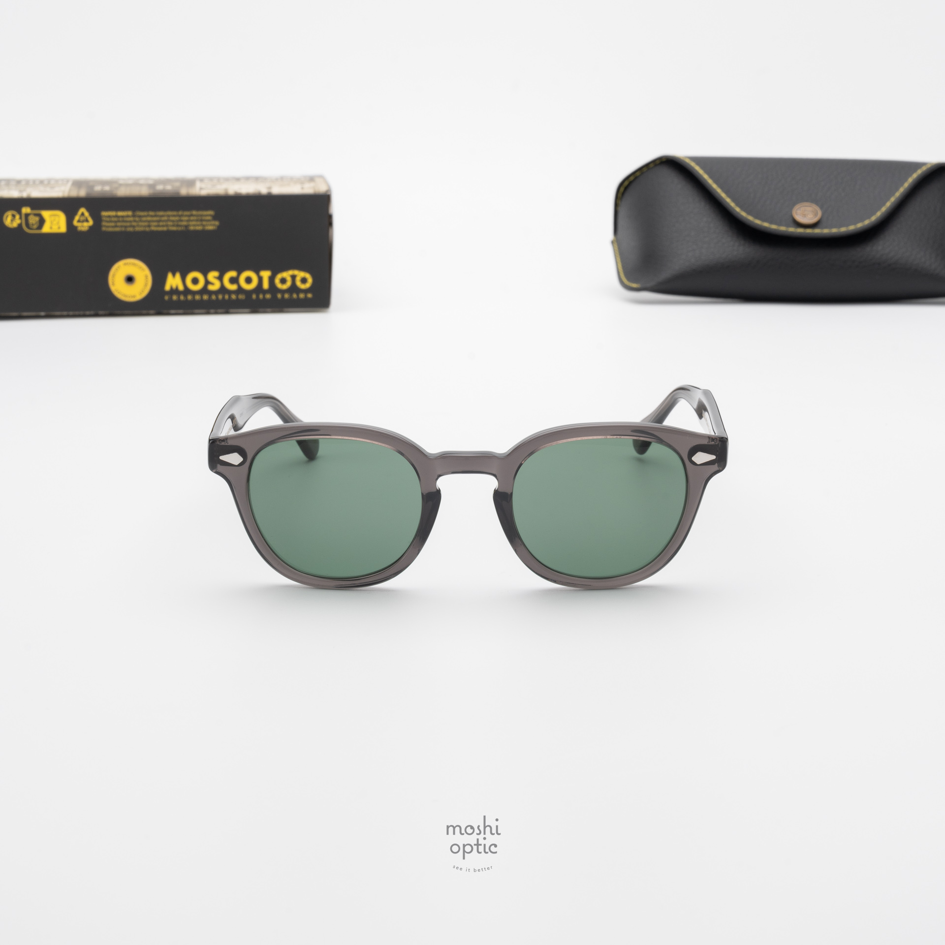 แว่นกันแดด Moscot Sun Lemtosh Grey G-15