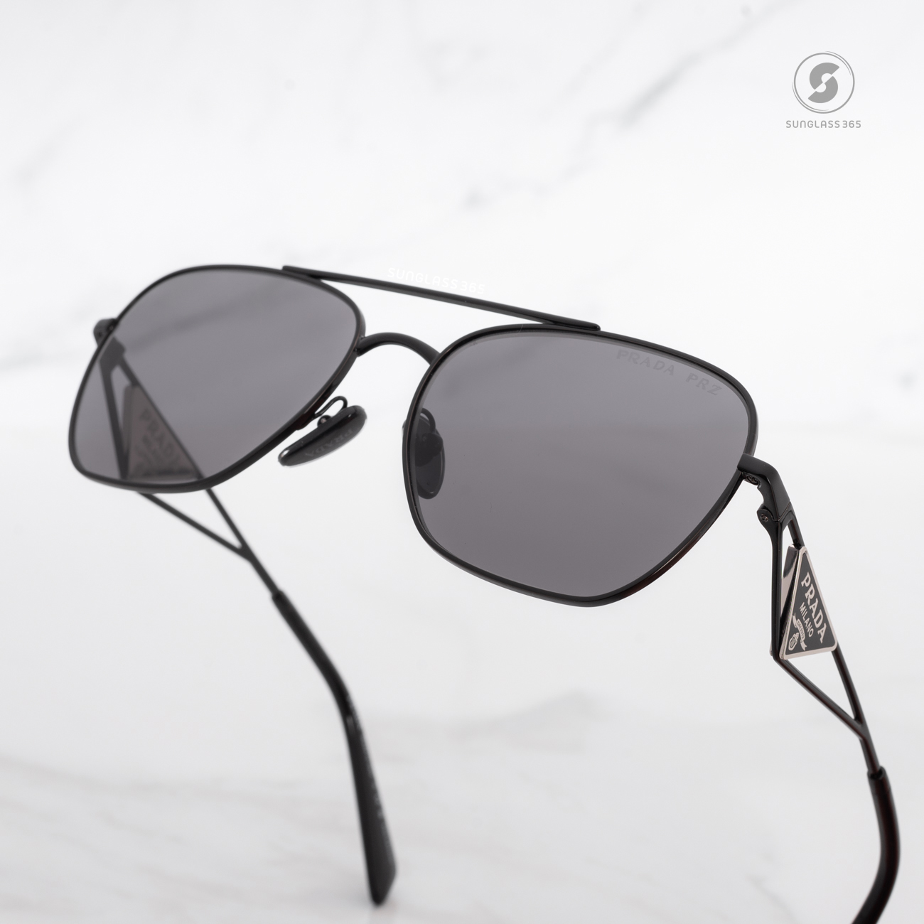 PRADA PRA50S 1AB5Z1 Metal Black