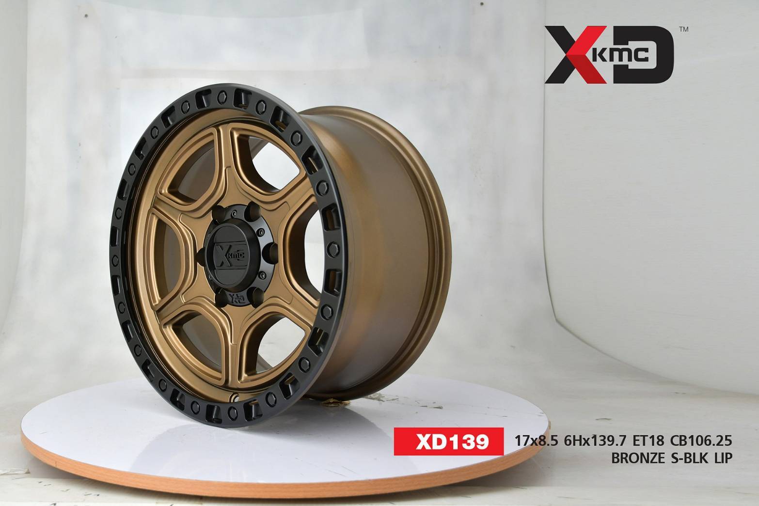 ล้อแม็ก USA. แท้ KMC XD139 17x8.5 139.7 ET+18 ราคาพิเศษ
