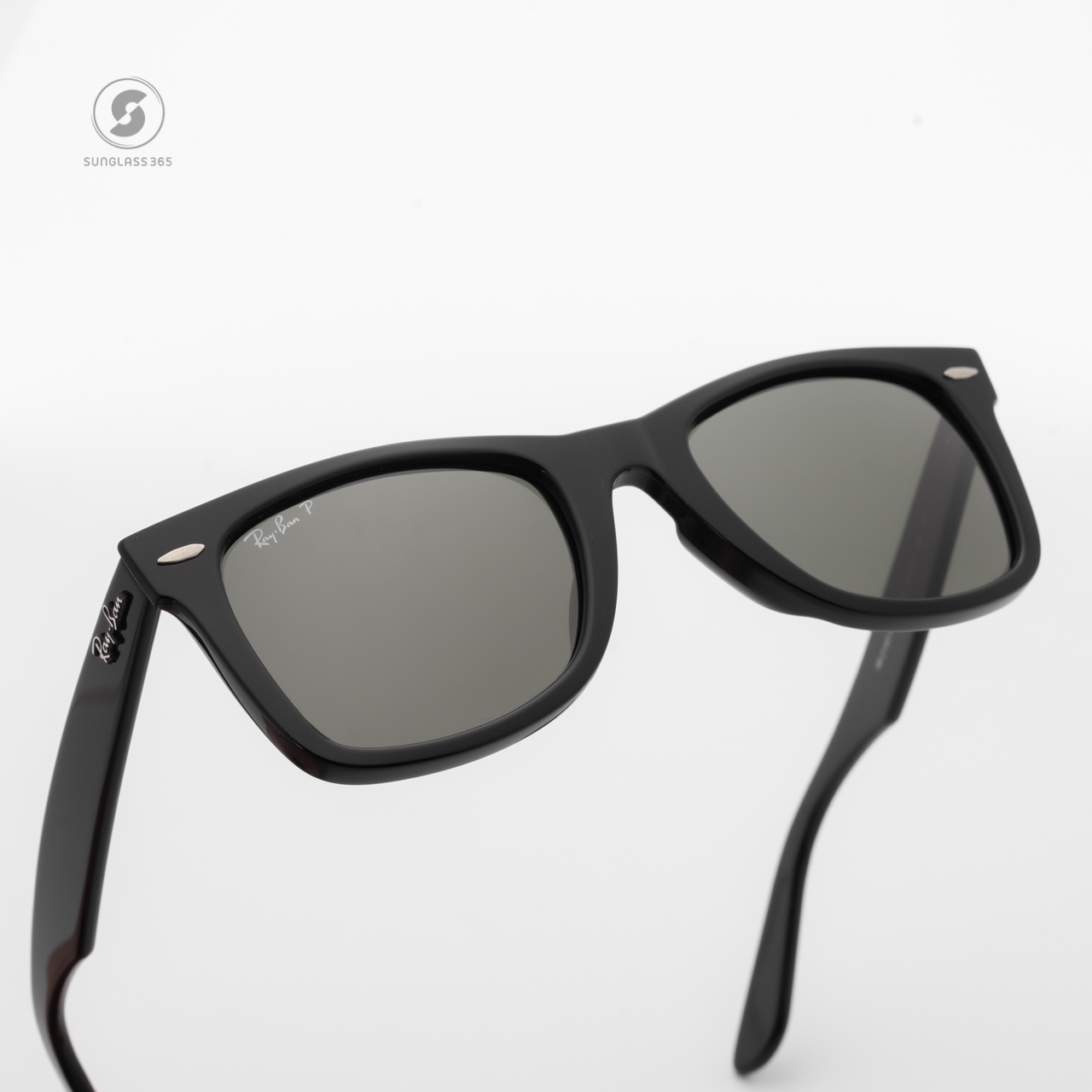 Ray Ban Wayfarer RB2140F 901/58 Polarized Asian fit