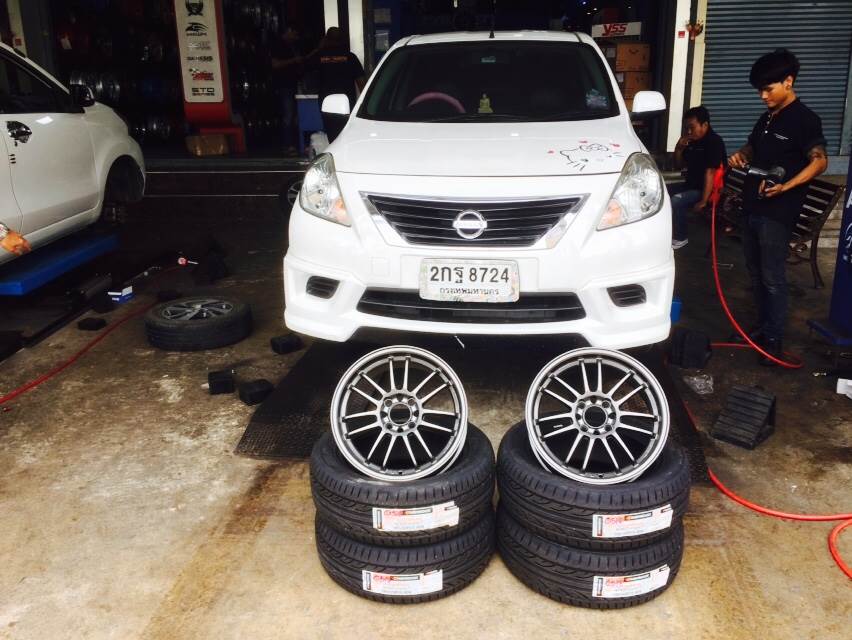 RE30ขอบ15 ใส่ ALMERA ราคาถูก