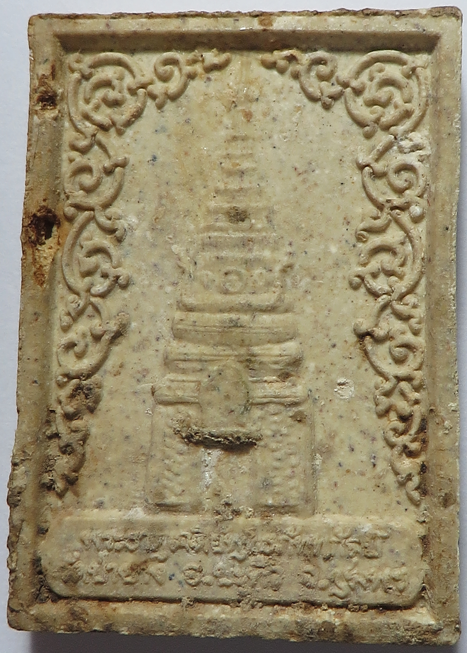 3608 พระสมเด็จพุทธซ้อน หลวงปู่ทวด - พระครูนิเทศธรรมพิลาศ วัดป่ายาง ปะทิว จังหวัดชุมพร เนื้อผงพุทธคุณ (ส่งฟรี ทั่วประเทศ)