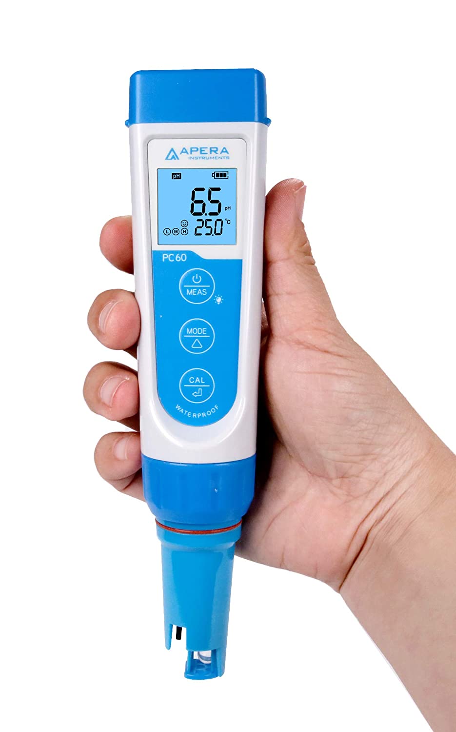 PC60 Premium Multiparameter (pH/EC/TDS/Salinity/Temp.) Pocket Tester Kit