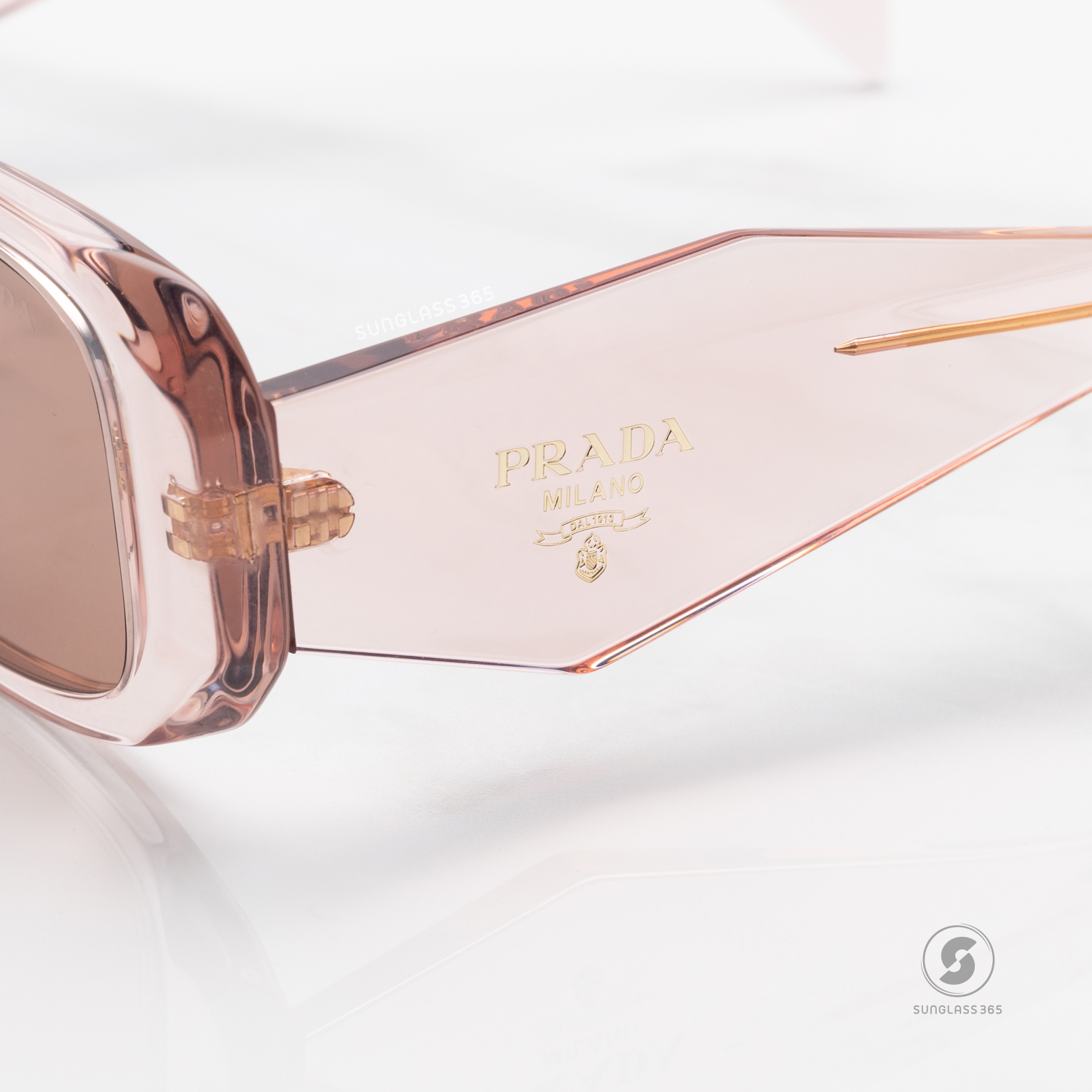 PRADA Symbole PR17WSF 19Q10D Transparent Peach