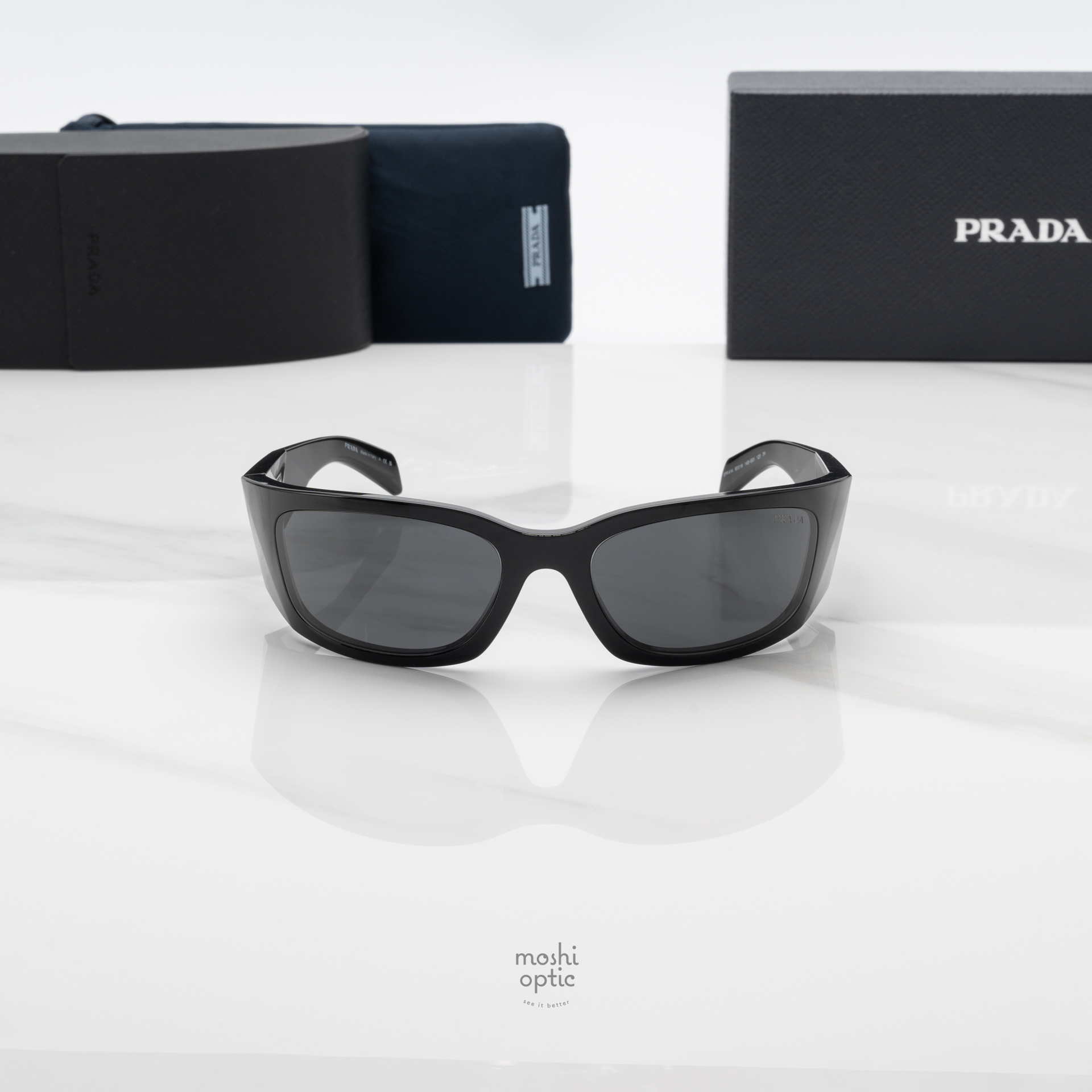 แว่นกันแดด PRADA PRA14S 1AB5S0