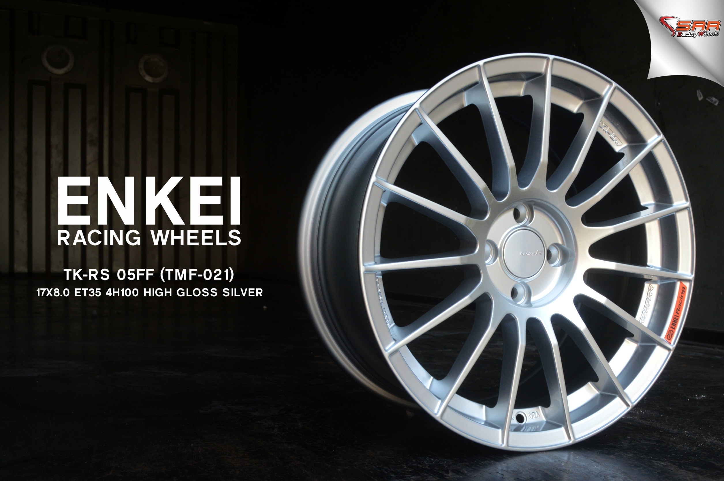 RS05RR enkei ขอบ 17 ล้อตัวนี้ Flowforming