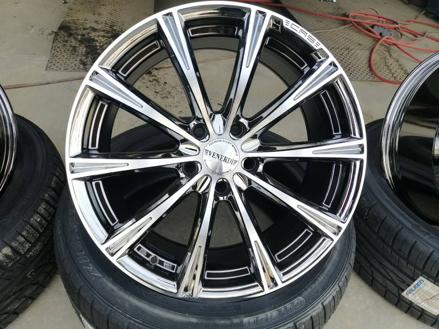 ล้อแท้ตัวใหม่ VERNADI MT019 ขอบ18 ราคาถูก