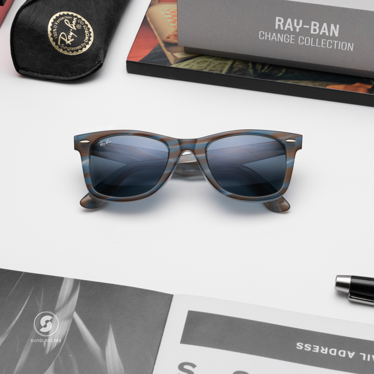 Ray Ban Wayfarer Change Collection RB2140F 1407R5 Photo