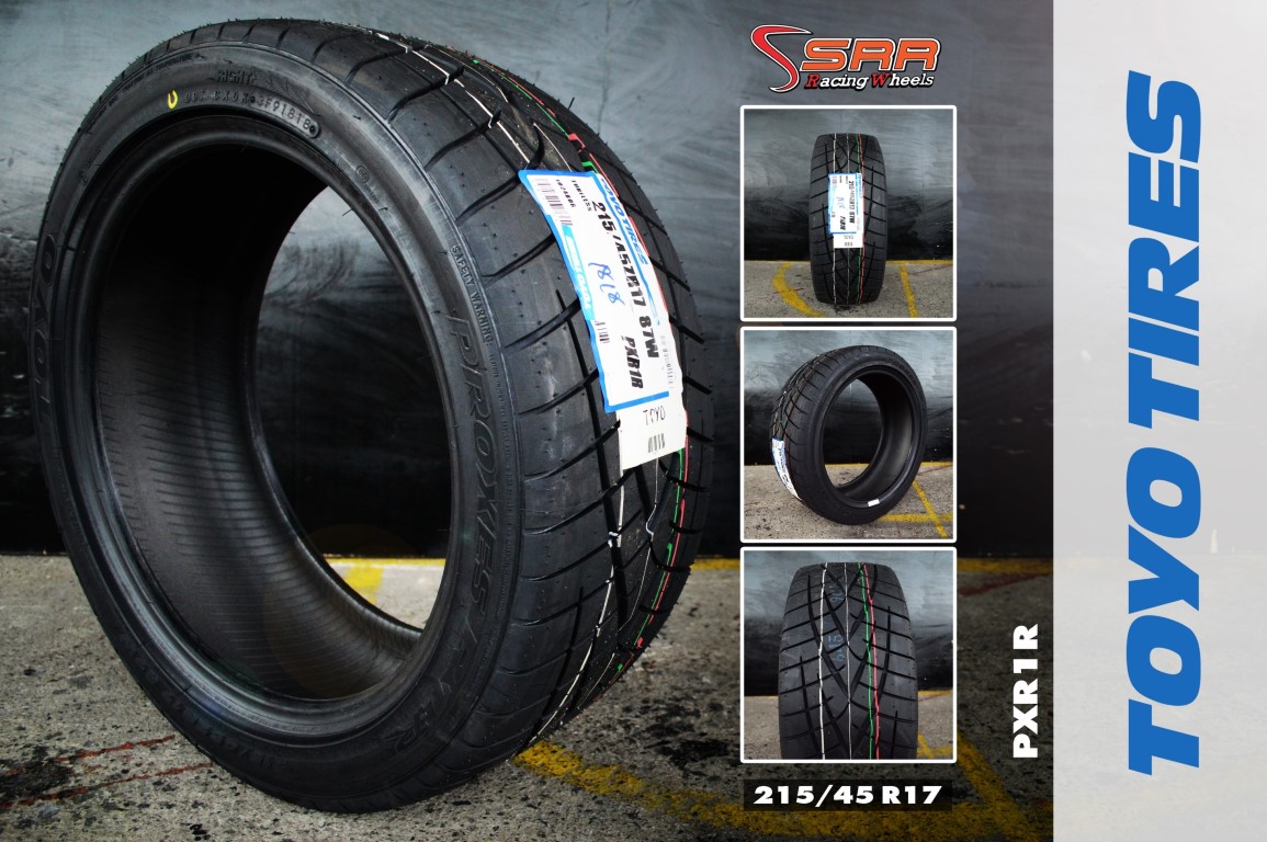ยางใหม่ TOYO R1R 215/45-17 ราคาพิเศษ