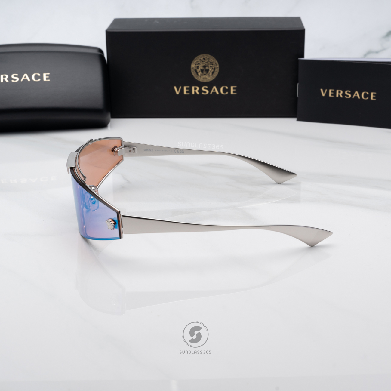 แว่นกันแดด Versace VE2265 100011 Silver with 2 Lens