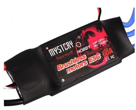 Mystery Fire Dragon 60A Brushless ESC RC Speed Controller