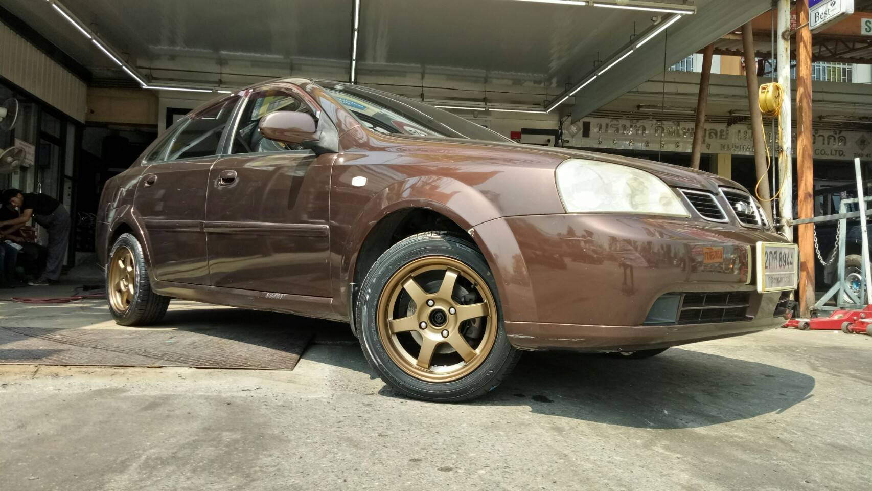 ล้อใหม่ TE37 ขอบ15 ใส่รู 4รู114