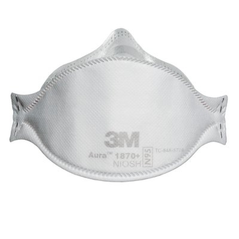 3M 1870+ N95 หน้ากากป้องกันการแพร่กระจายเชื้อโรค ฝุ่น ละออง Surgical Mask (20 ชิ้น)