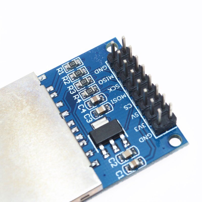 SD Card Module Slot Socket Reader ARM MCU (โมดูลบันทึกข้อมูล)