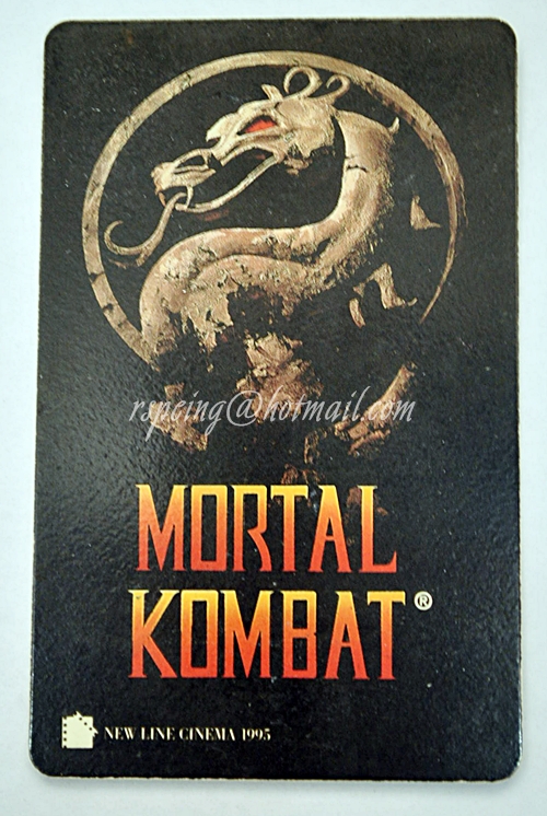 EGV Movie Smart Card : Mortal Combat