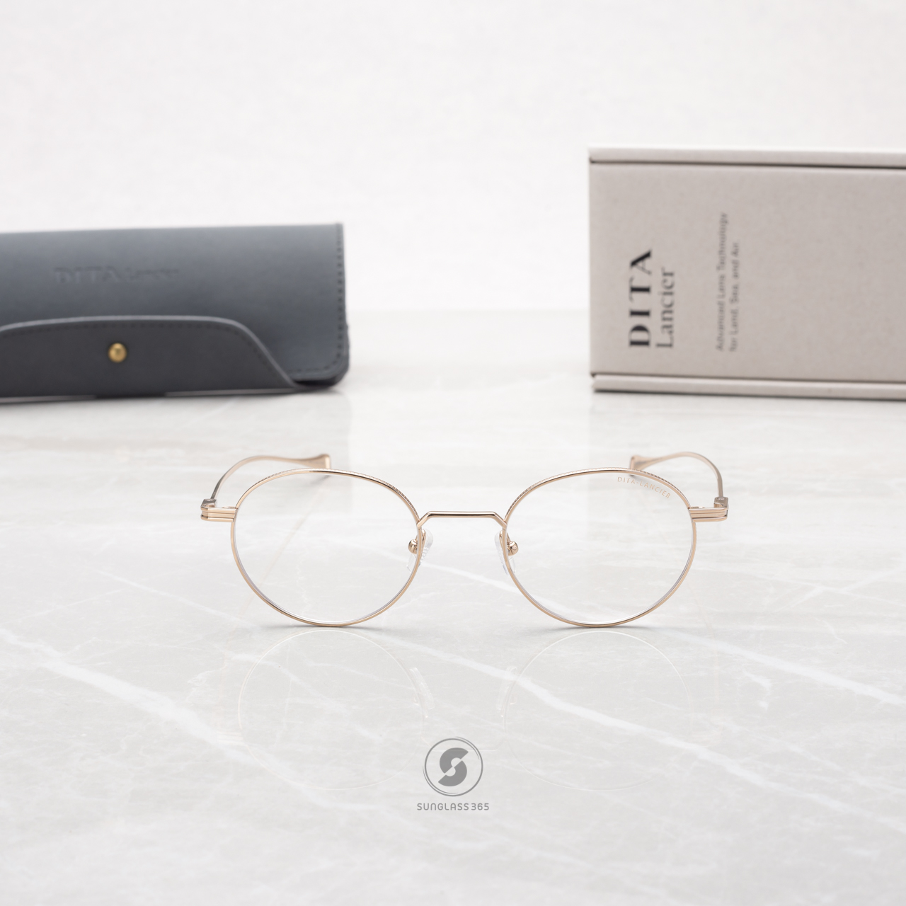 แว่นสายตา DITA LANCIER DLX113 A 01 with Blue Control Lens