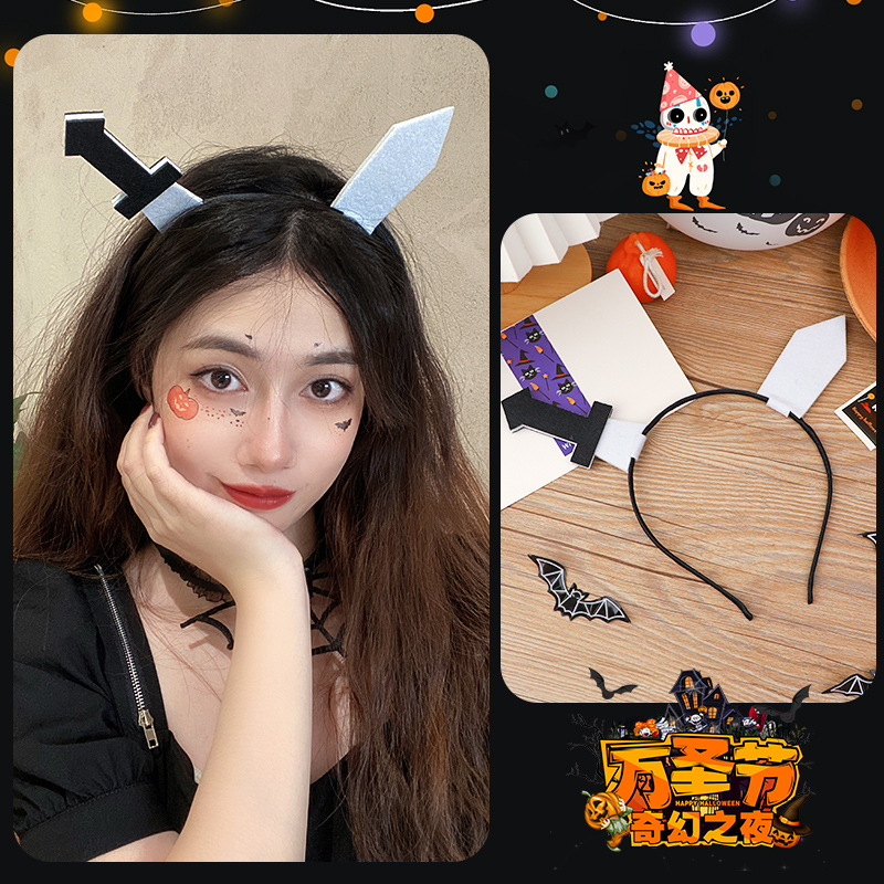 ที่คาดผมฮาโลวีน ประดับผมแฟนซีปาร์ตี้