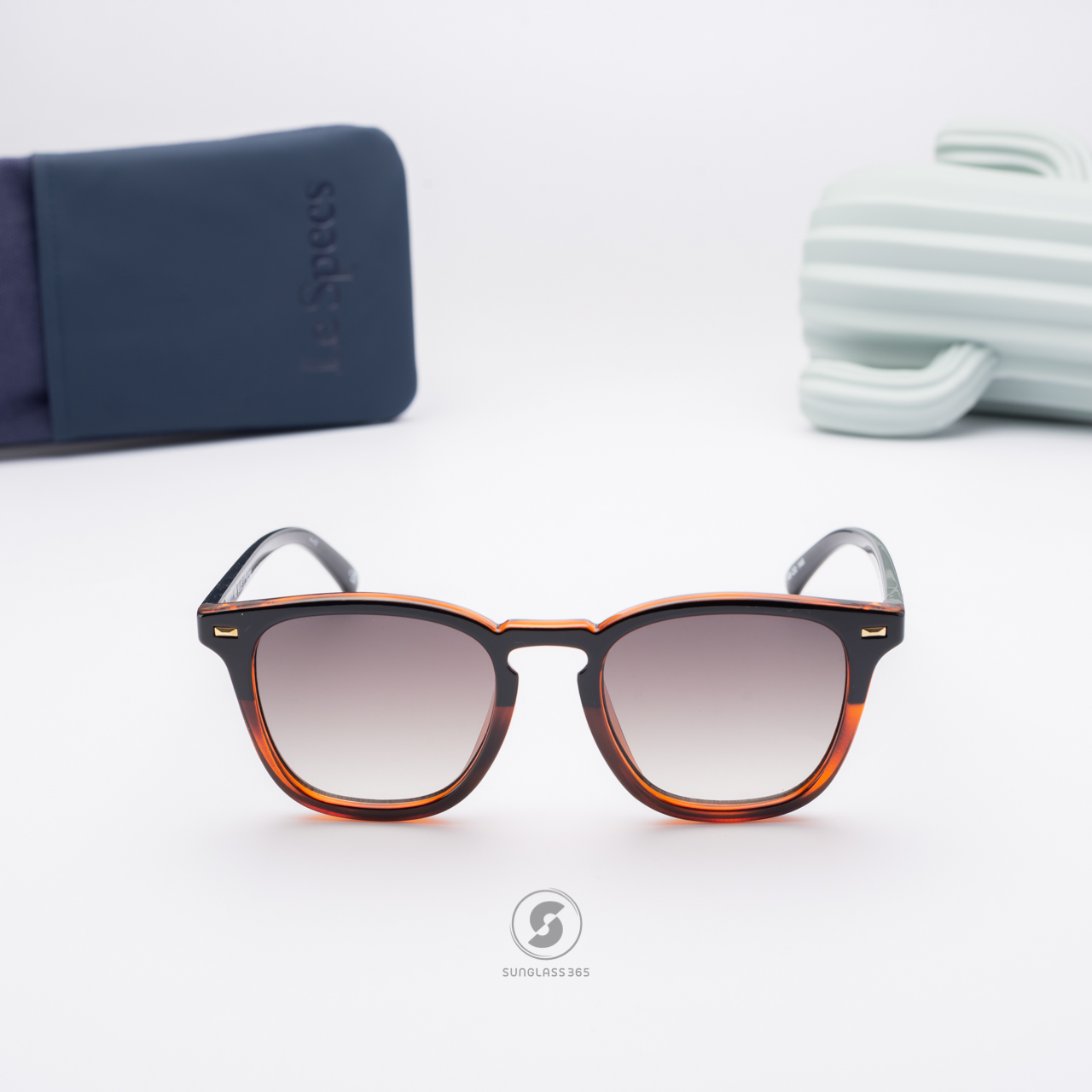 แว่นกันแดด Le Specs LSP2102382 No Biggie Black Tort