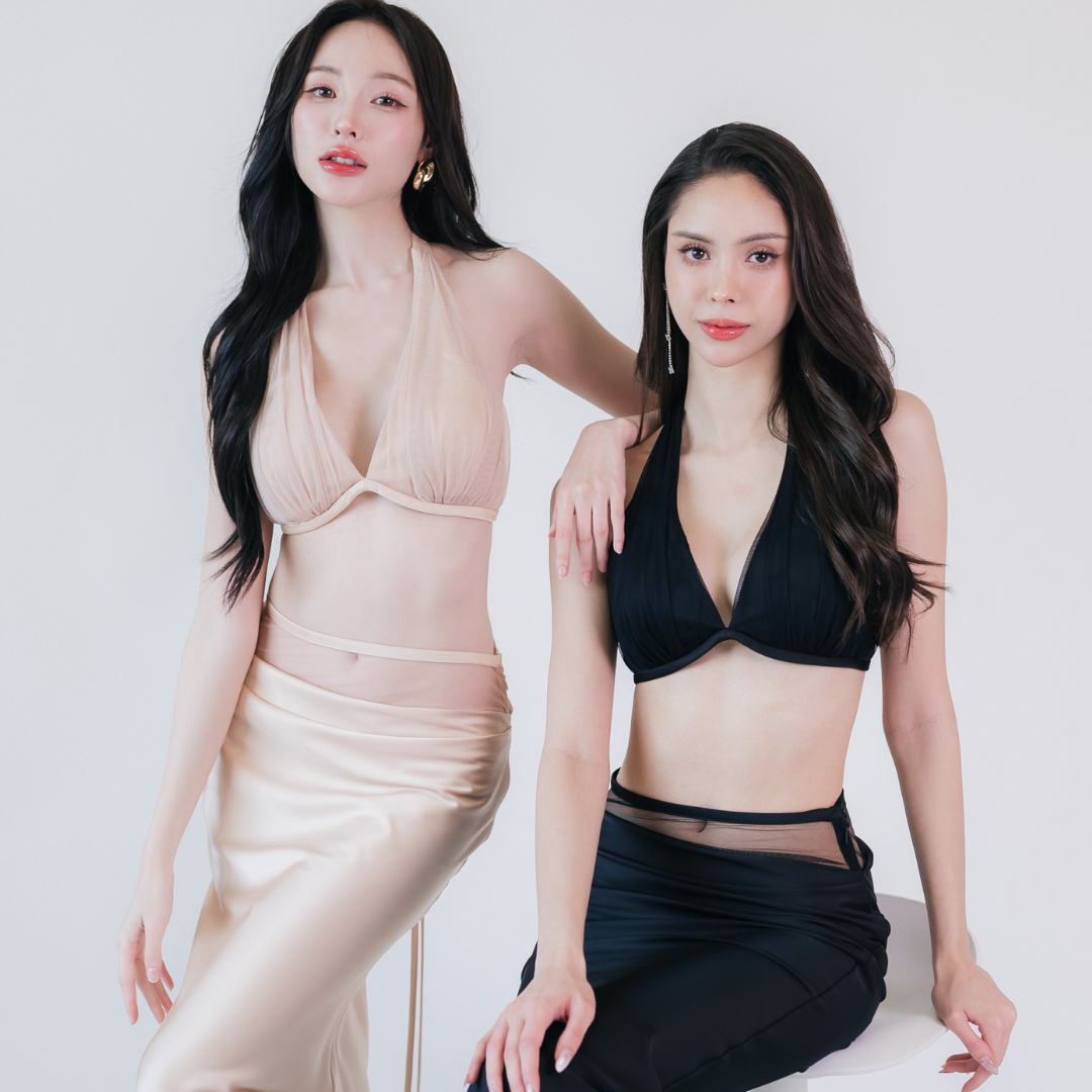 Lism S-066 The Curve Halter Top เสื้อครอปสุดหรู