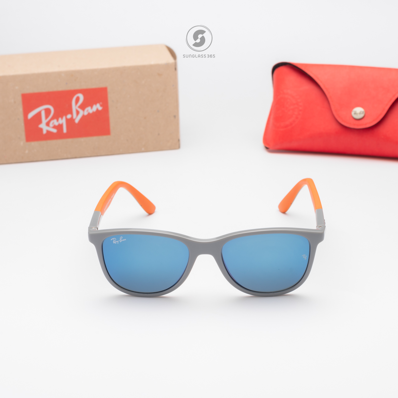Ray Ban RJ9077SF 713355 Grey on Orange