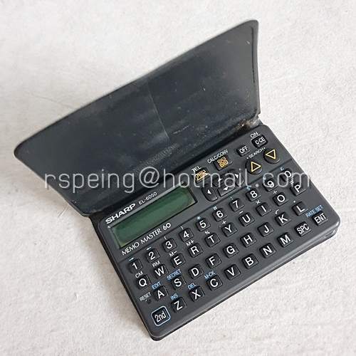 Sharp EL-6050 MEMO MASTER 60