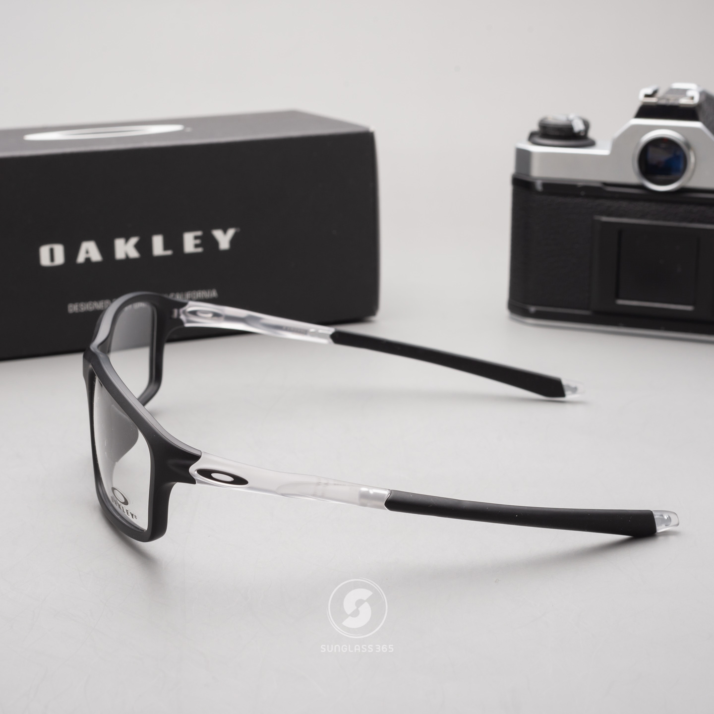 Oakley OX8080-03 CROSSLINK ZERO MATTE BLACK Clear
